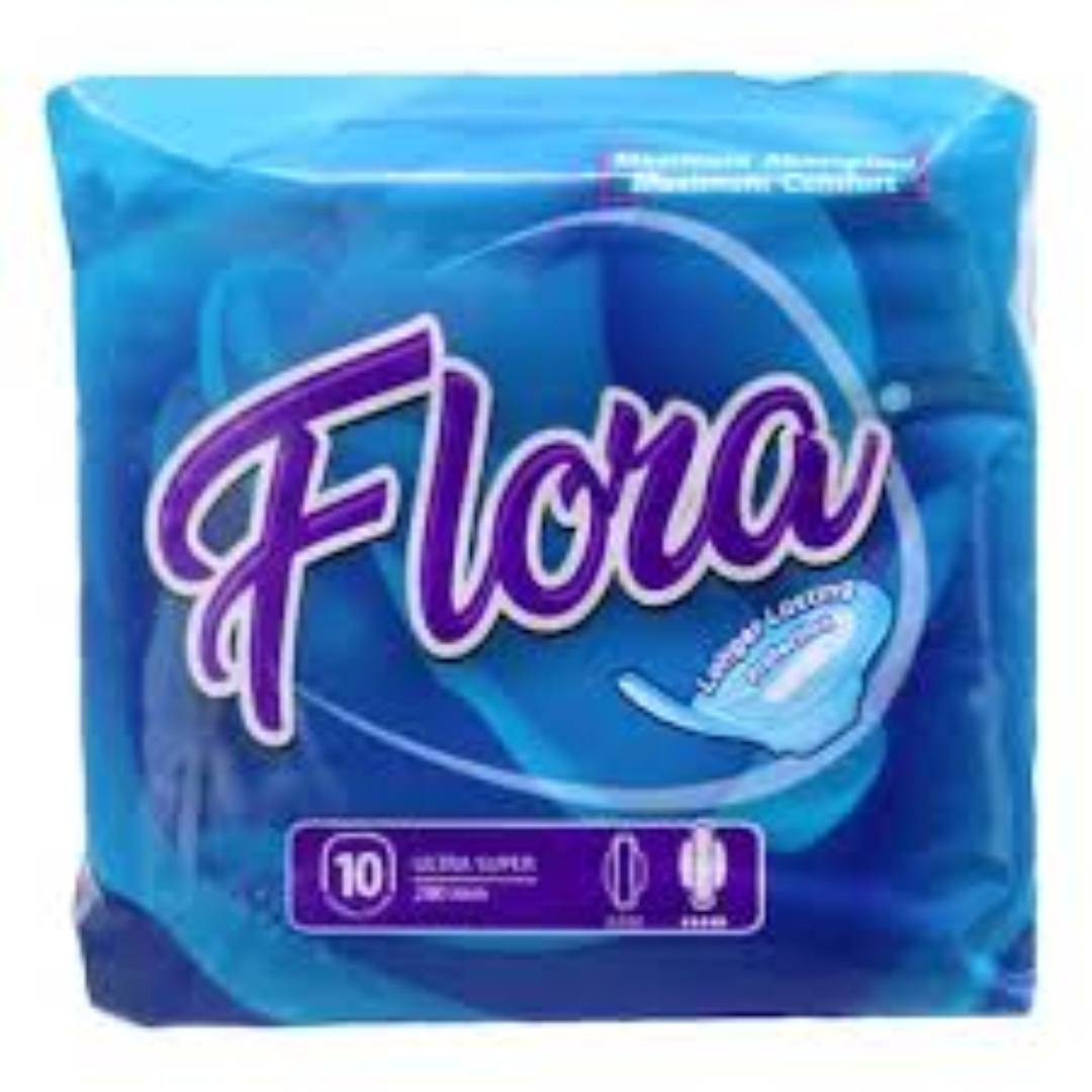 FLORA ULTRA SUPER SANITARY PAD 8'S